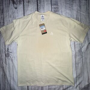 Nike ACG Max90 Heavyweight T-Shirt Light Khaki HJ0798-229 Mens Size M